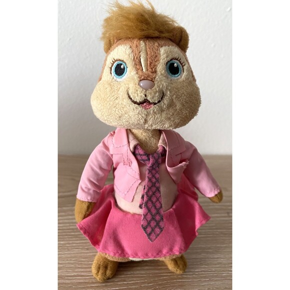 TY Beanie Babies Alvin and the Chipmunks Brittany Plush Stuffed Animal Toy 7" - Picture 1 of 4